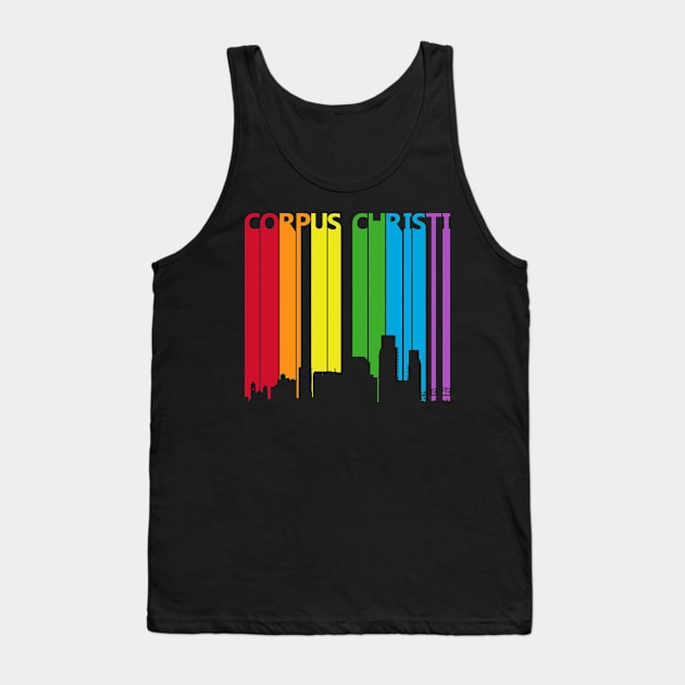 Corpus Christi LGBT Pride Support Tank Top by GWENT